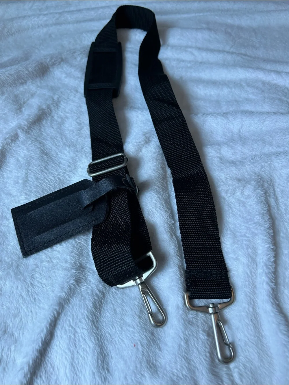 Black Adjustable Replacement Shoulder Strap for Laptop or Travel Bags